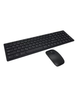 Kit Teclado Mouse Wirelles Sem Fio Ultra Slim Lehmox